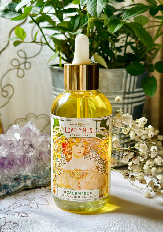 Fine Perfumed Hair & Body Oil 4oz