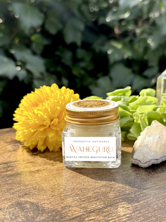 Wahe Guru Mantra-Infused Mediation Balm